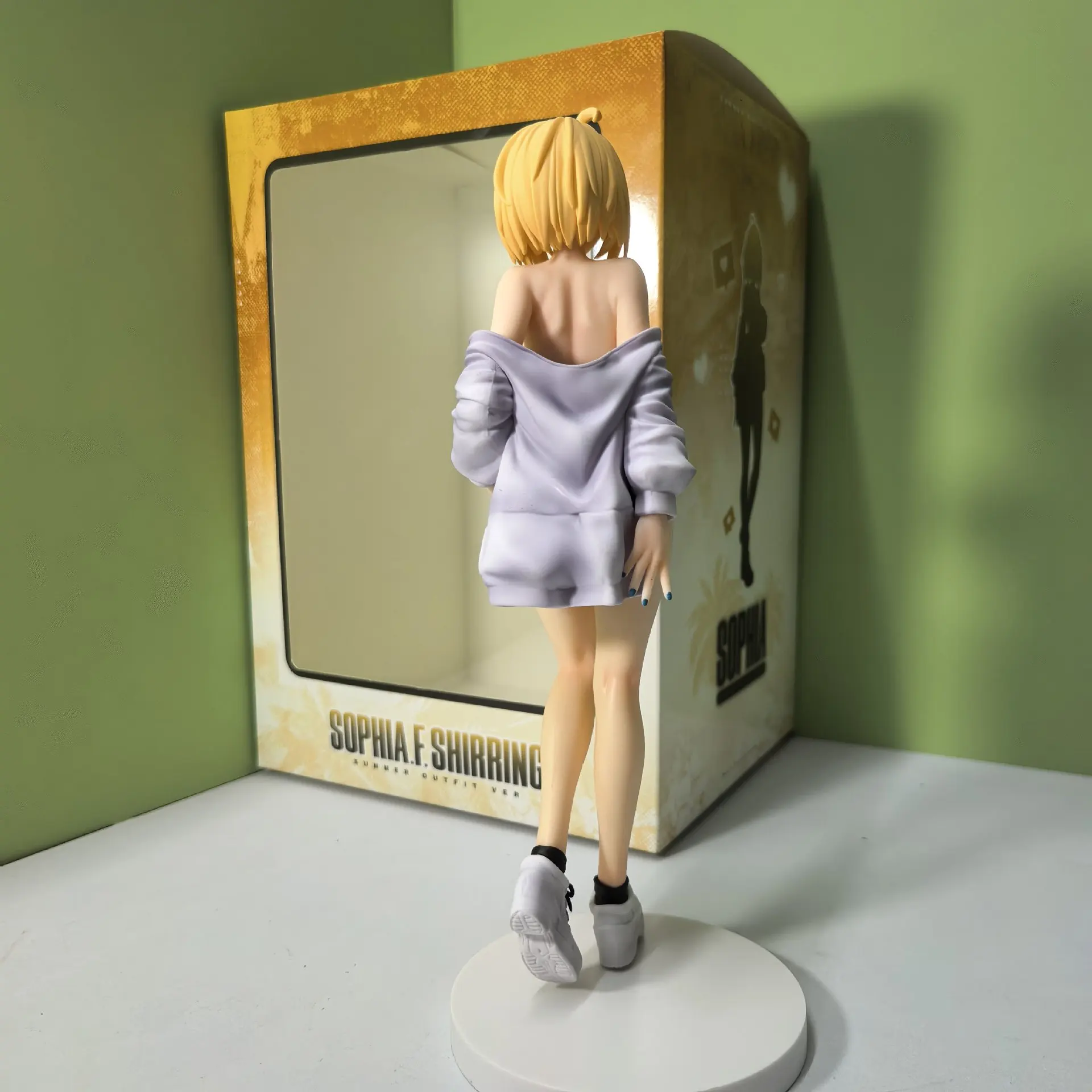 26cm BUNNY SUIT PLANNING Sophia F. Shirring Anime-Mädchenfigur Uzaki-chan Wa Asobitai! Uzaki Hana Actionfigur Modellspielzeug