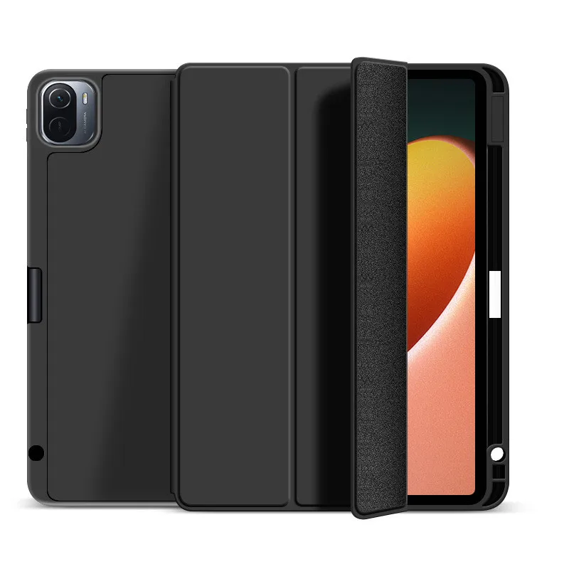 Case for Xiaomi Pad 5 Cover with Pencil Pen Holder Cover Funda For