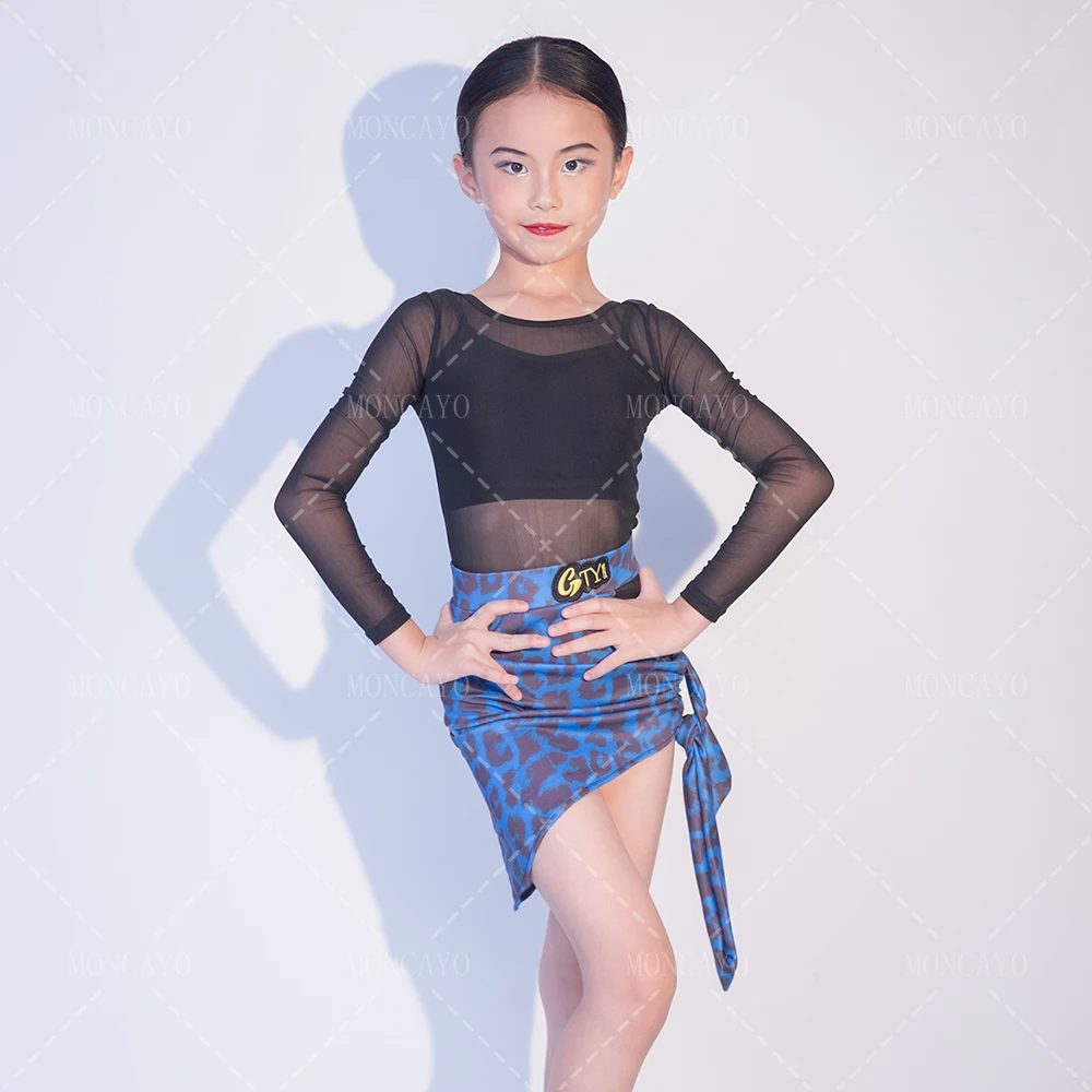 

Cha Cha Rumba Tango Latin Dance Dress Girls Samba Salsa Dance Clothes Child Training Ballroom Dance Competition Dresses Kids