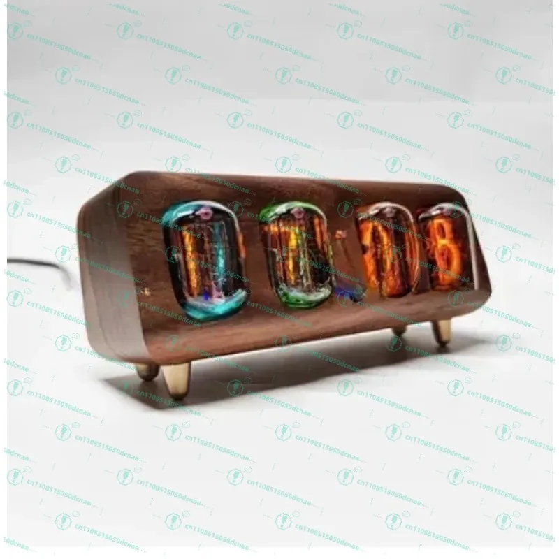 N12 glow nixie tube clock Simple Bluetooth control glow lamp table clock Alarm clock True glow tube