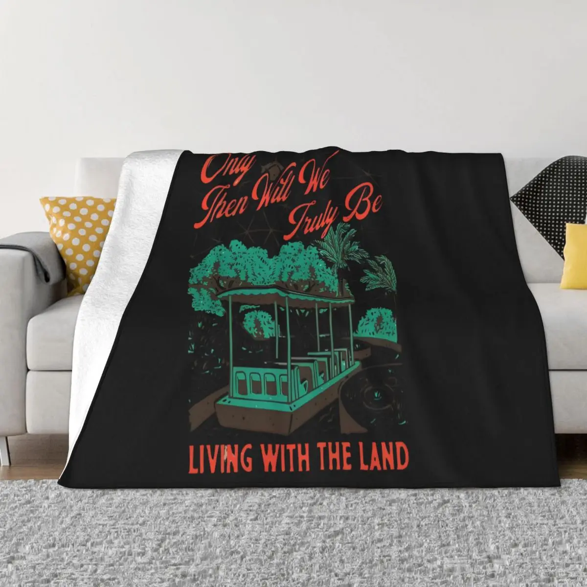 Living With The Land Epcot Farming Crops Plush Bed Blankets Throw Blanket Blankets And Throws Throw Blanket