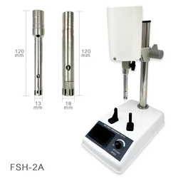 FSH-2A Adjustable High-speed Homogenizer, Laboratory High-speed Homogenizer, Tissue Masher, Disperser, Emulsifier 110V/220V