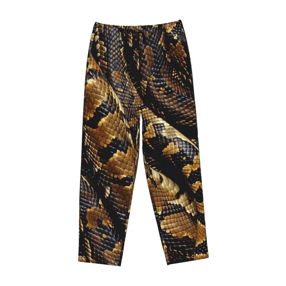 

Custom Snakes On A Train Women Pajama Pants Lounge Sleep Sleepwear Bottoms with Pockets