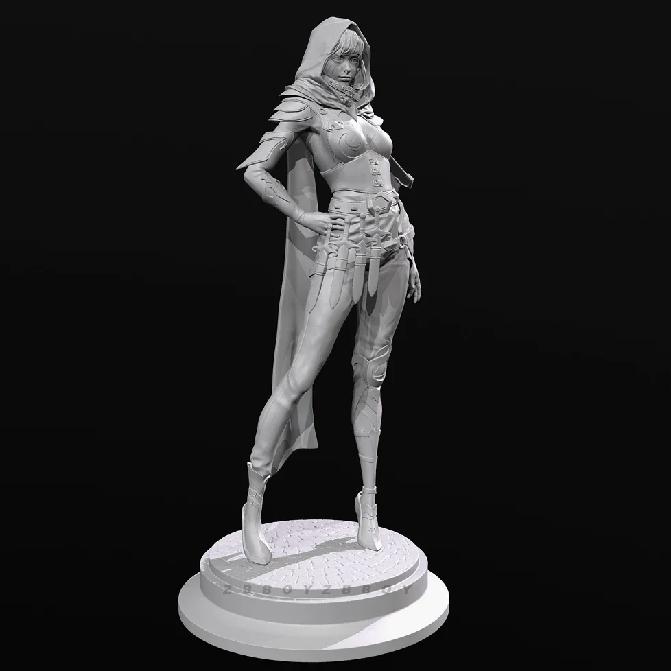 The height of man 38mm 50mm 75mm Resin model kits figure beauty colorless and self-assembled 3D Printing TD-7188/3D