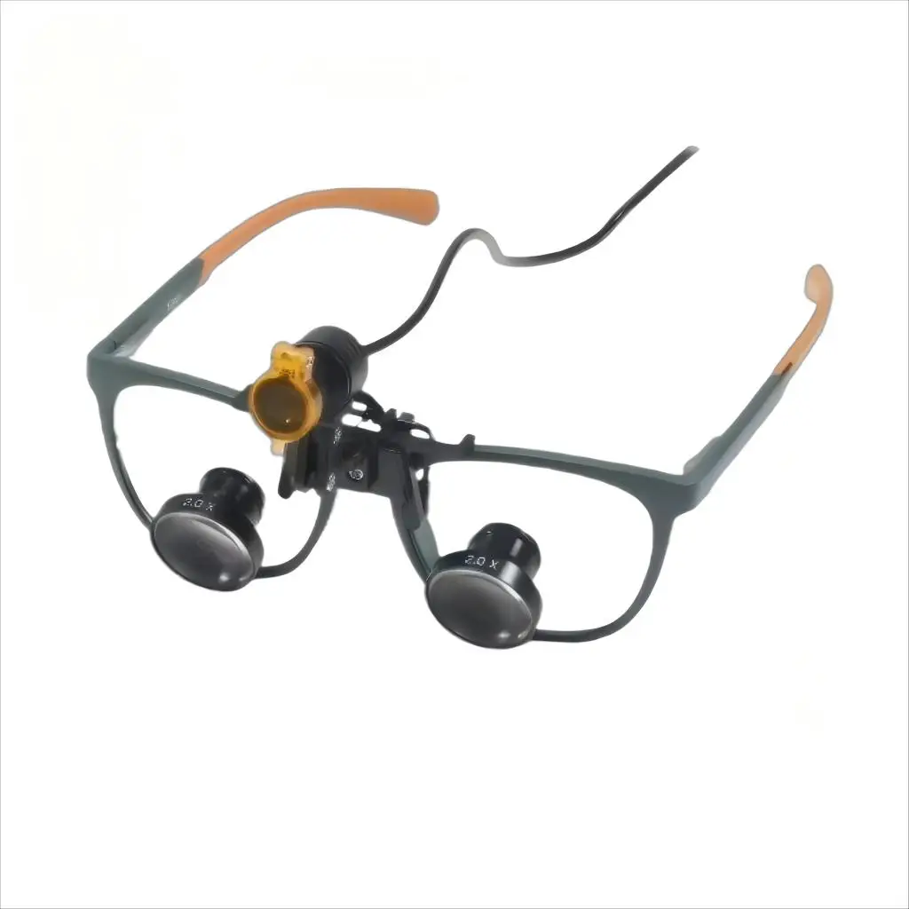 HC-I043 2.5X Surgical Operating Loupe Multifunctional Electric Power Hot Sale for Beauty ENT Dentals Surgical Loupes Magnifier
