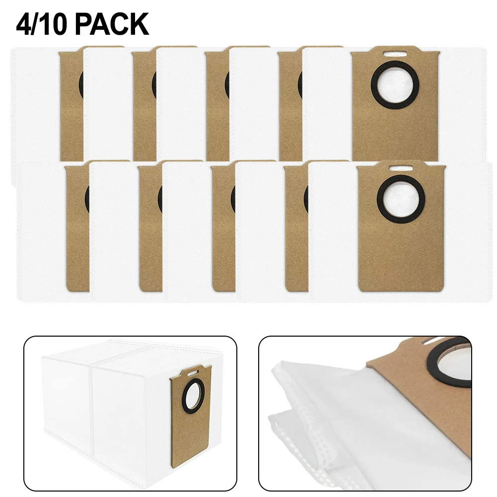 

Replacement Dust Bags (4/10pcs) For Lubluelu L15 Max Robotic Vacuum Cleaner With Automatic Emptying