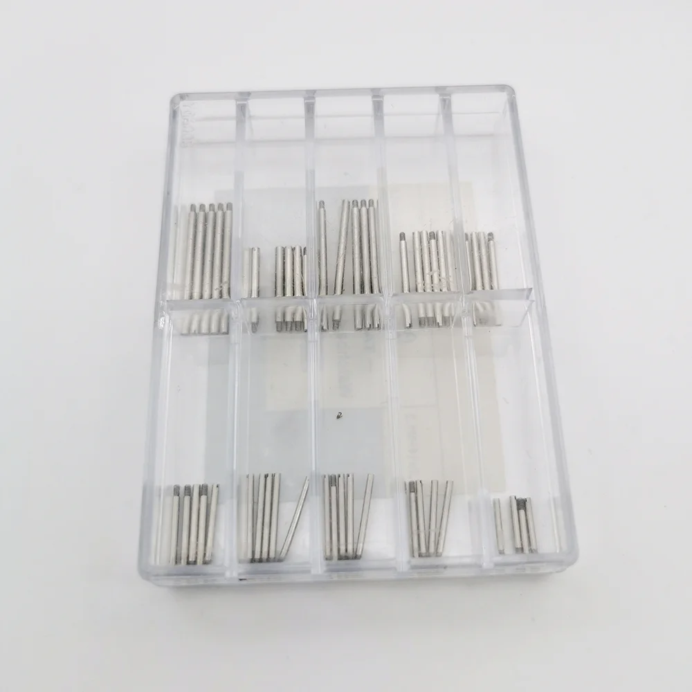 إكسسوارات الساعة أدوات الساعة حزام كلمة واحدة صندوق برغي كامل حزام الصلب حزام المسمار ربط رمح ساعة إصلاح أجزاء