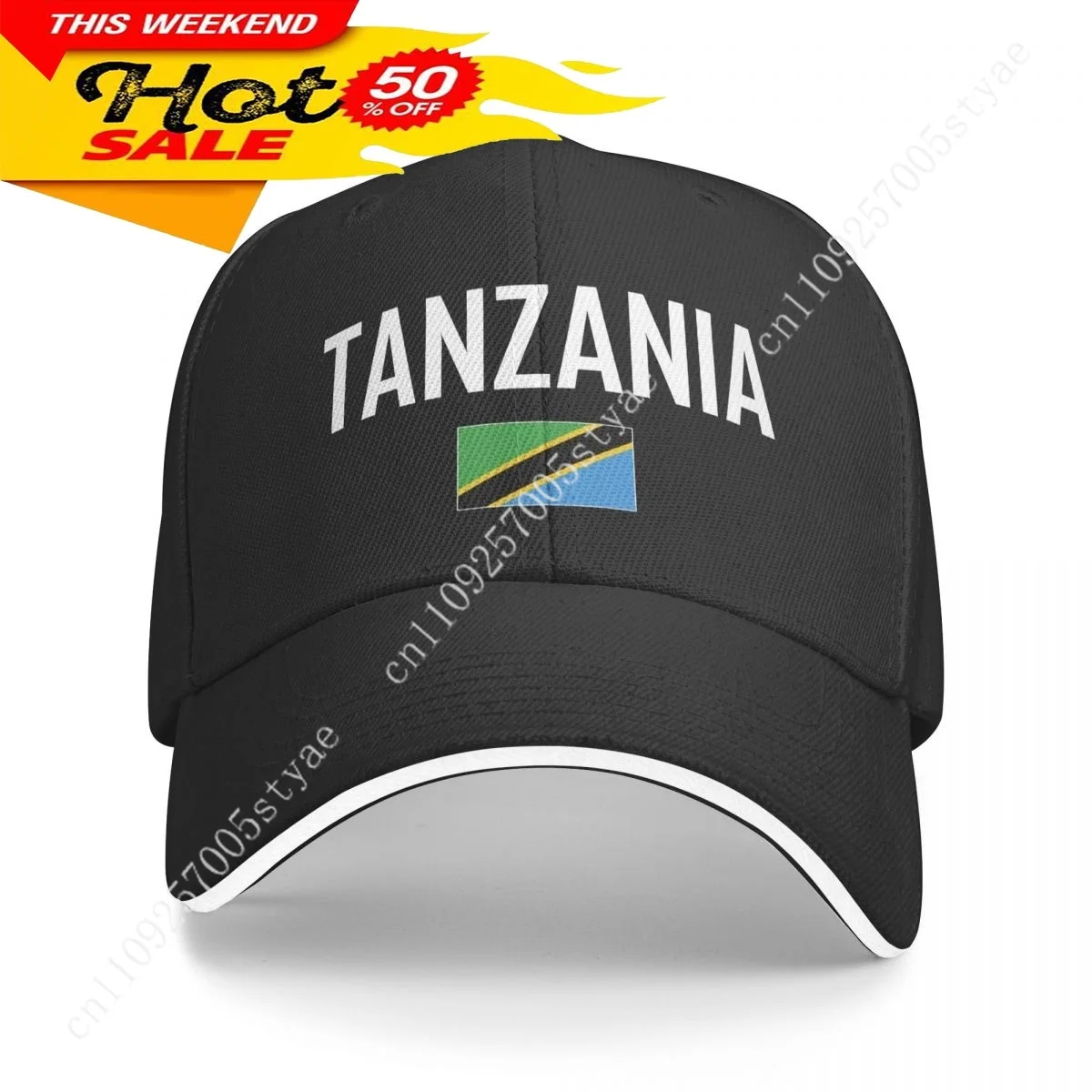 

TANZANIA Flag Cap Man Woman Baseball Hat Fashion Sunhat Adjustable Hip Hop Hats Trucker Caps Cool Outdoor Snapback Hats
