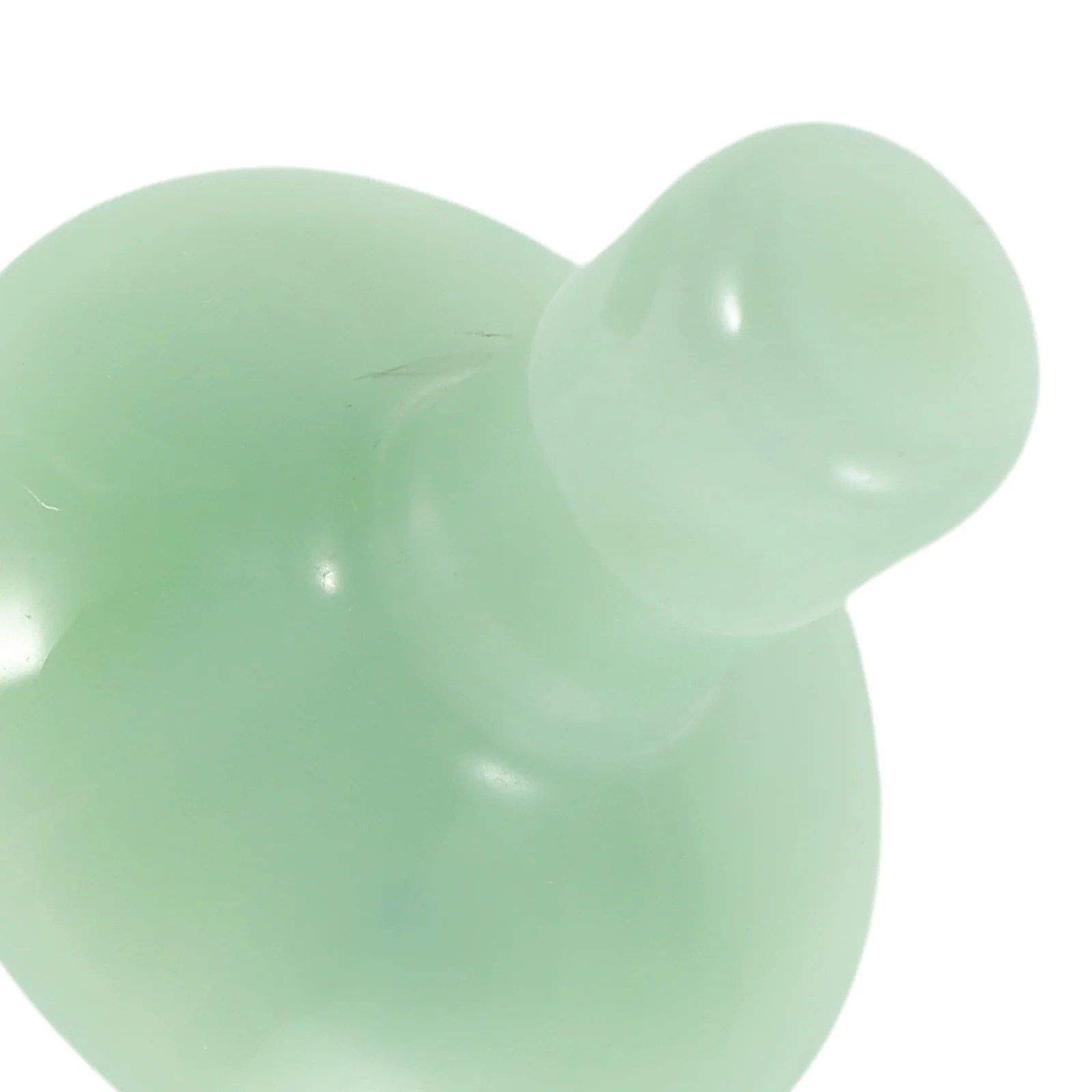 เครื่องนวดหน้ากัวซา 2 ชิ้น รูปเห็ด ทำจากหยกธรรมชาติ สำหรับนวดหน้า คอ ปรับรูปหน้า บำรุงผิว