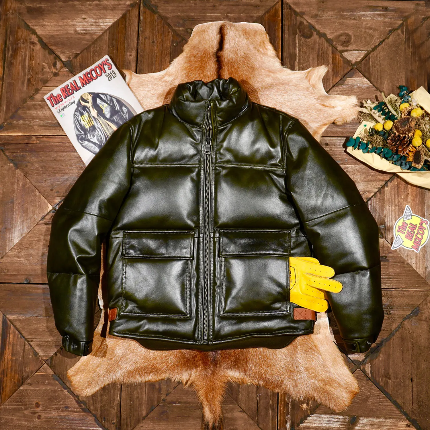 Classic bread clothes are fluffy, full, cold-proof and warm, retro American sheepskin down jacket
