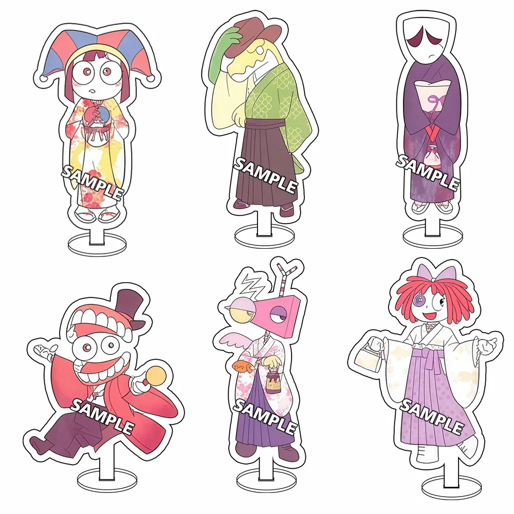 Anime Peripheral 15cm Acrylic Stand TADC Pomni Jax Ragatha