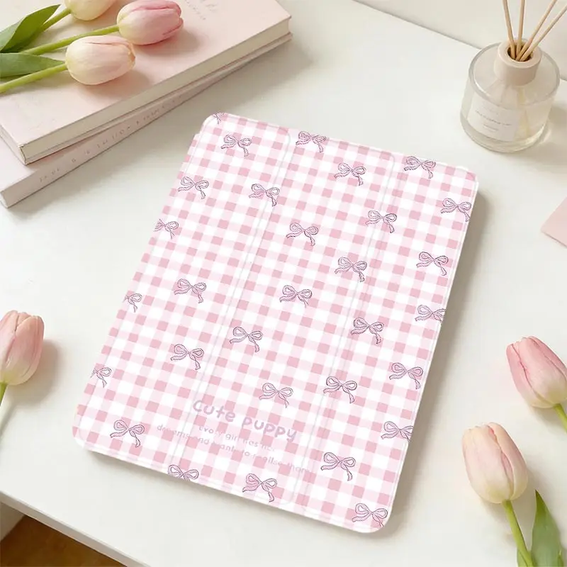 TPU Bumper Tri‑Fold Protective Tablet Case For Xiaomi Pad 7/7Pro 8/8Pro 11.2 Xiaomi Pad 5/5Pro 6/6Pro 11 inch Redmi Pad SE 11
