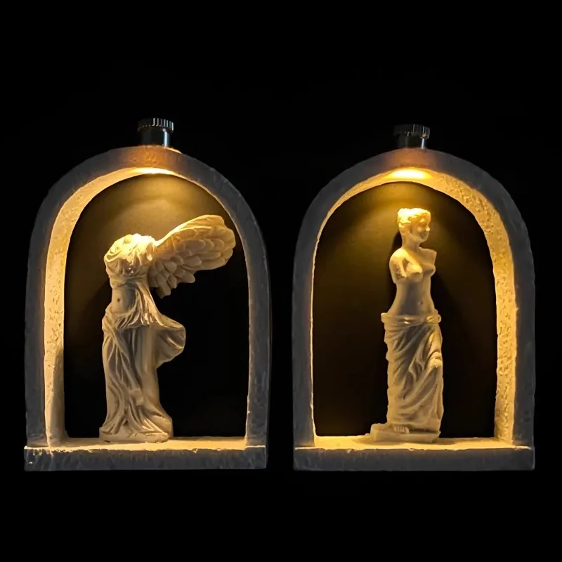 Paris Louvre 3D Fridge Magnets Light Up Handicraft Resin Refrigerator Magnets Sticker Souvenir Collection Gift Home Decoration