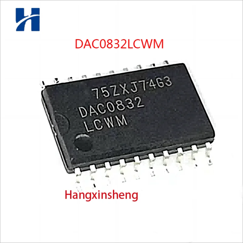 5PCS/LOT DAC0832LCWM DAC0832 SOP20 8 resolution D/A conversion integrated chip brand new original packaging