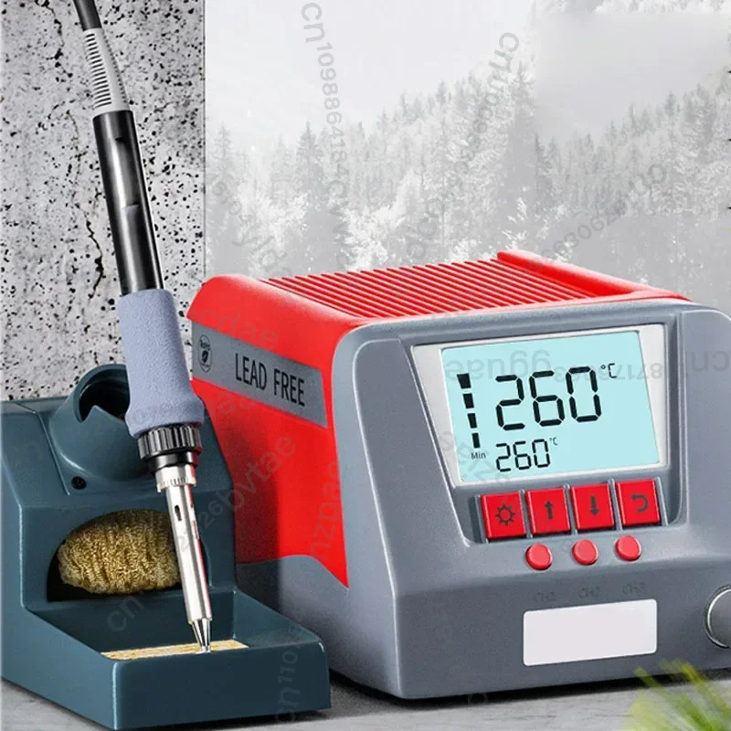 

Household repair adjustable temperature soldering tool kit,60W constant temperature soldering iron,220V 936S electric soldering