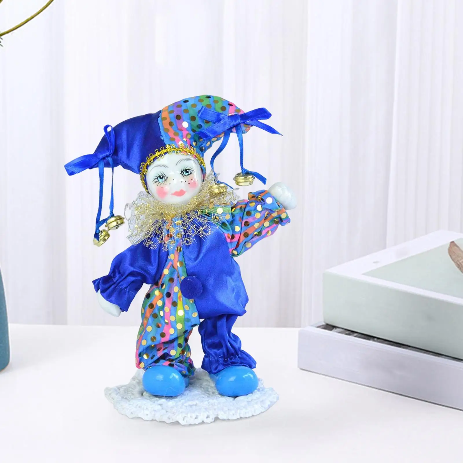 18cm Tall Doll, Action Figures Arts Crafts Desk Ornaments Can Sitting &