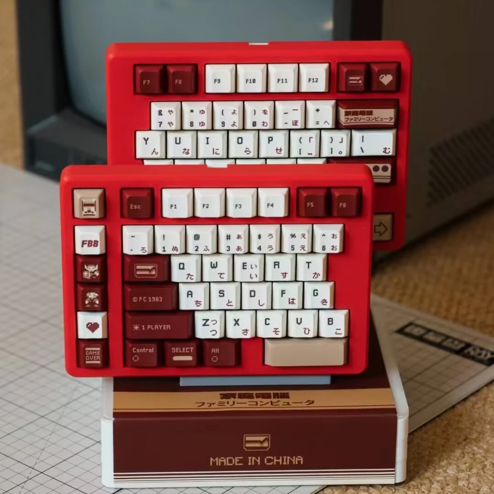 

Jin75 Split Keyboard Custom Wireless 2.4G Single-mode HotSwap Keyboard VIAL Ergonomics Keyboard Kit Game Teclado Self Assembling