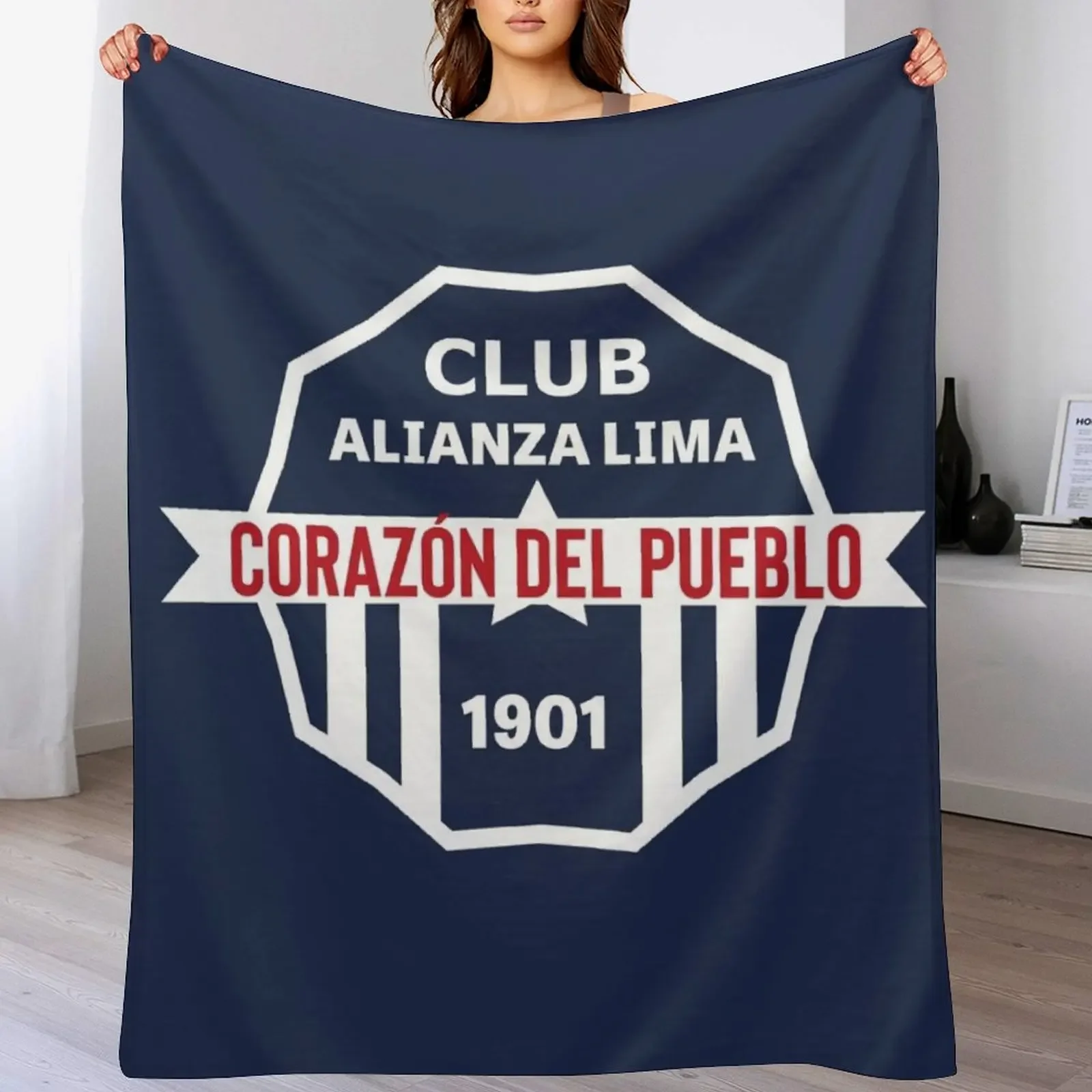 

Club Alianza LIma- Peru stickers Pack Throw Blanket Thermal Sofa Quilt Vintage Large Blankets
