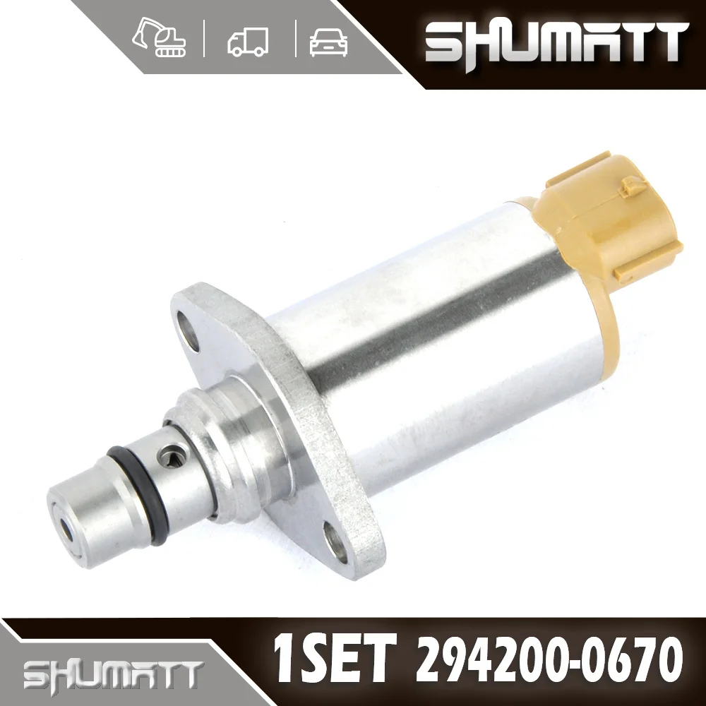 

294200-0670 Клапан SCV топливного насоса, новый, производство Китай, подходит для топливных насосов HP4 294050-0030, 294050-0036, 294050-0042, 294050-0070