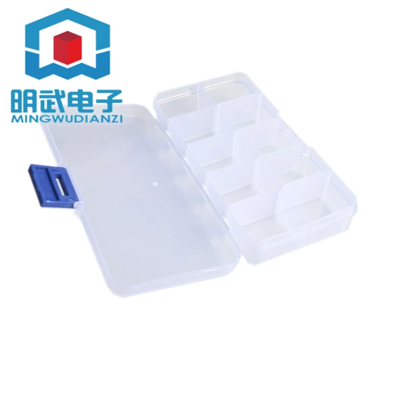 10/15 Grid Plastic Box Detachable Classification Parts Box Finishing Components PP Storage Box