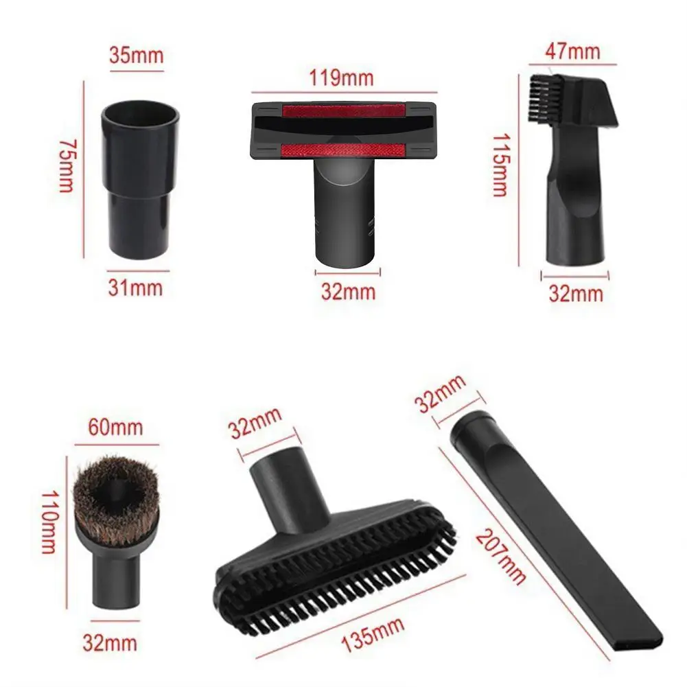 

Для Electrolux пылесос набор насадок инструменты инструмент для чистки для Bissell Electrolux для Hoover для Panasonic 6 шт.