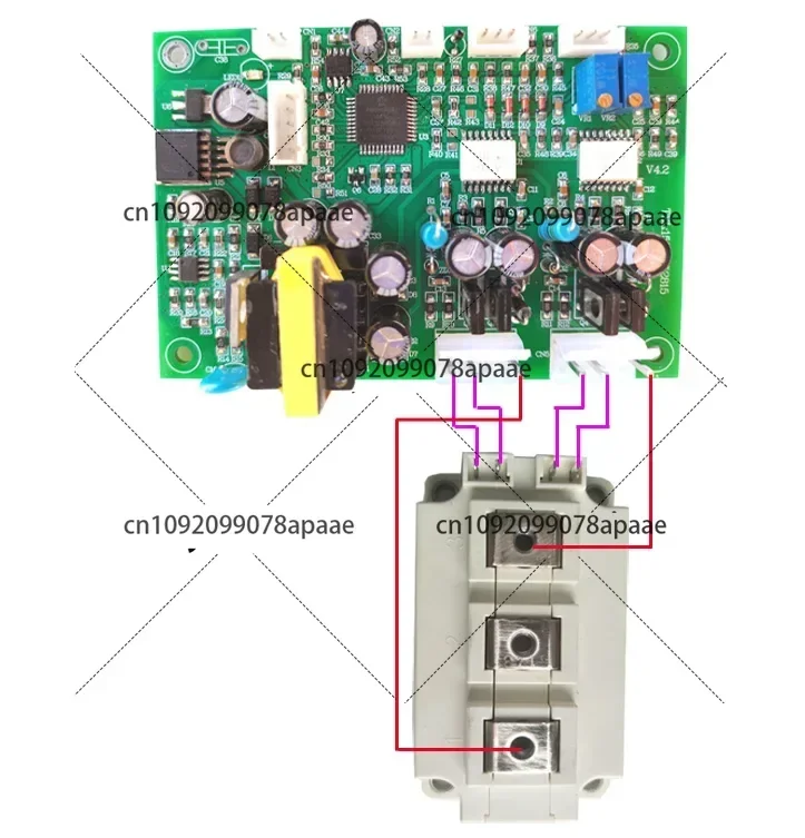 Customized High-Power MPPT/Synchronous Boost/Buck IGBT Module Control Drive Board Output Constant Voltage and Constant Current