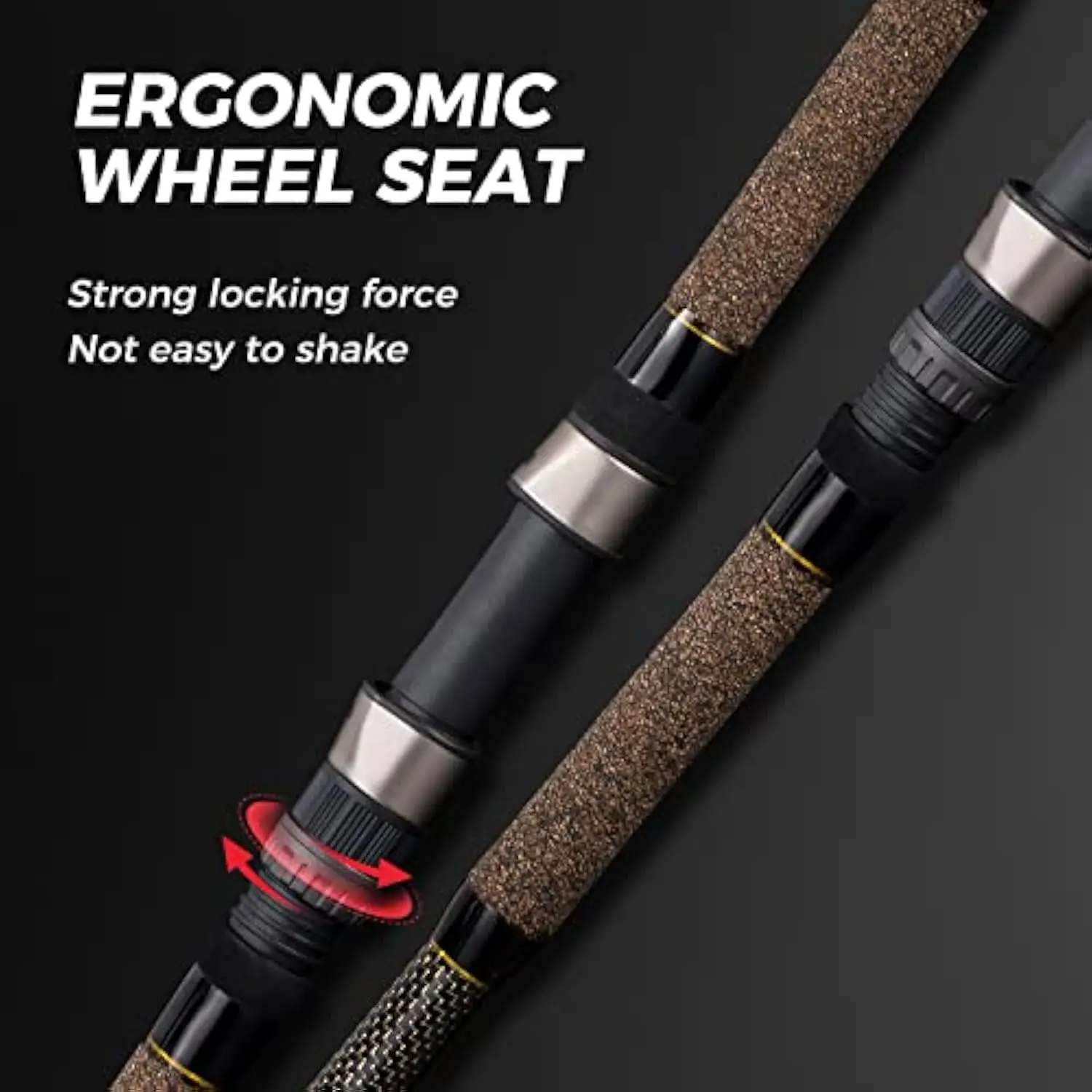 Surf Rod Pure Carbon Surf Spinning Rod Graphite Surf Fishing Rod (9'/10'/11'/12')