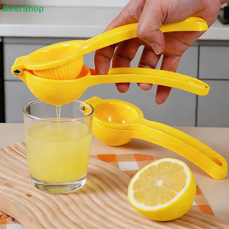 ❄Portable Fresh Juice Presser Fruit Extractor Orange Citrus Lime Lemon Squeezer Hand Press Juicer Metal Portable Manual Juicer