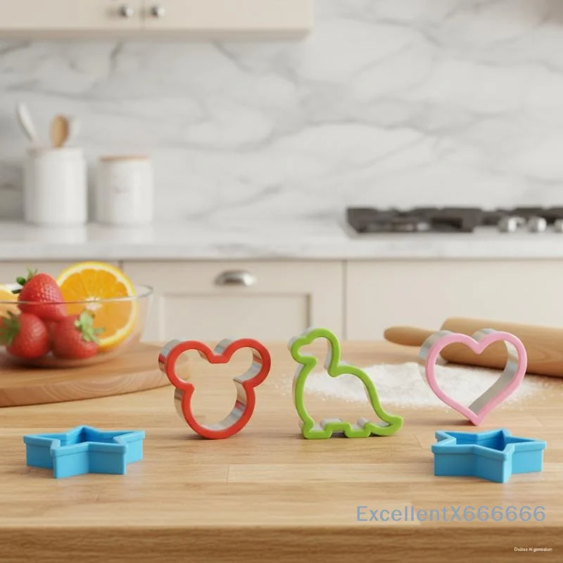 Stainless Steel Sandwich Cutter Various Adorable Designs, Molds For Bread Cookie Home Kids Holiday Baking