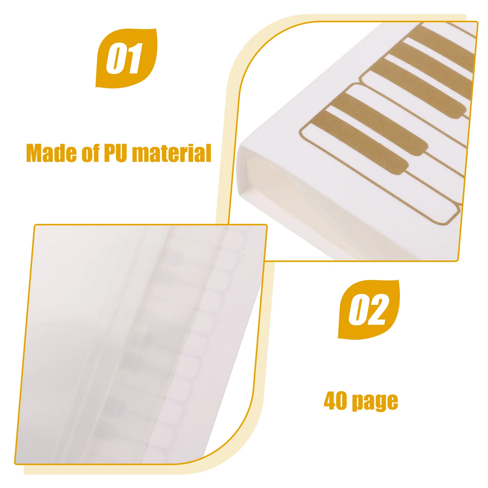

Folder File Accessory Multi-function Organizer Choral Music Holder Document Pp Household Score Binder for Travel