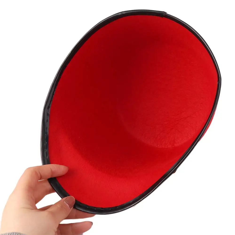 Dress Up Marching Band Hat Vintage Knight With Parade Uniform Hat Role Play Circus Ringmaster Drum Major Hat Cosplay Carnival