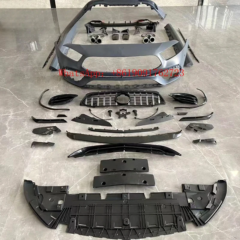 

Factory Hot Selling High Quality A45 Design Car Bumpers Body Kit for W177 Sedan A200 2019 Bodykit