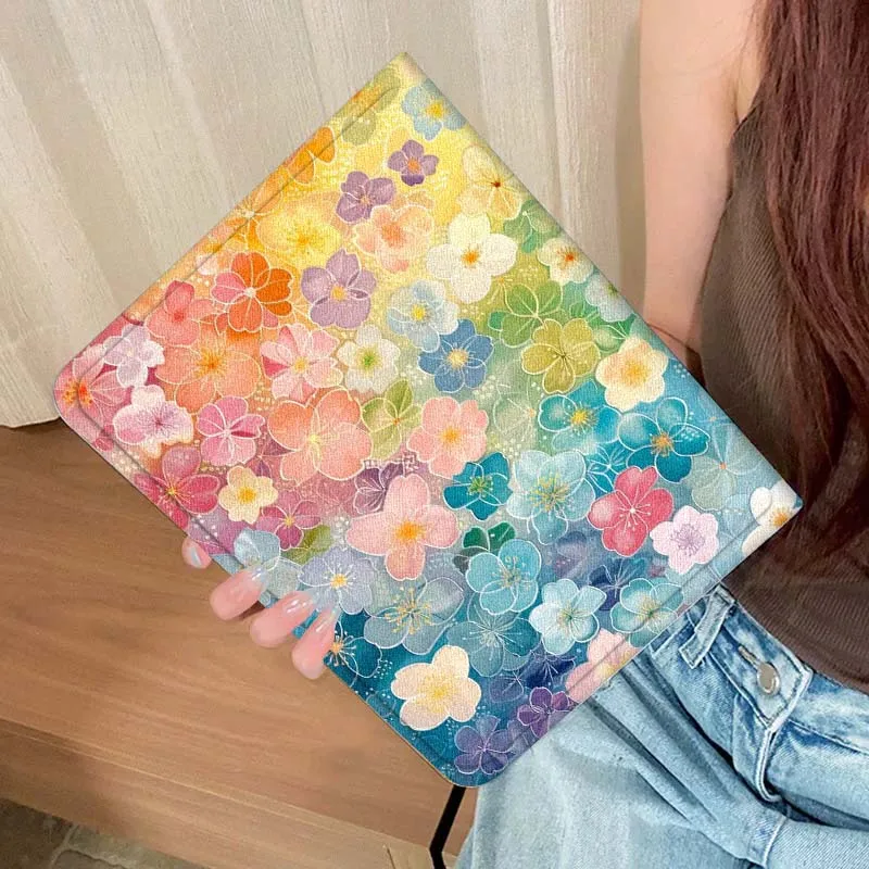 

Car Flower Beautiful For iPad Pro Air Mini 2 3 4 5 6 7 7th 8th 9th 10th 11th 10.2 9.7 10.5 10.9 11 12.9 13 Tablet Case