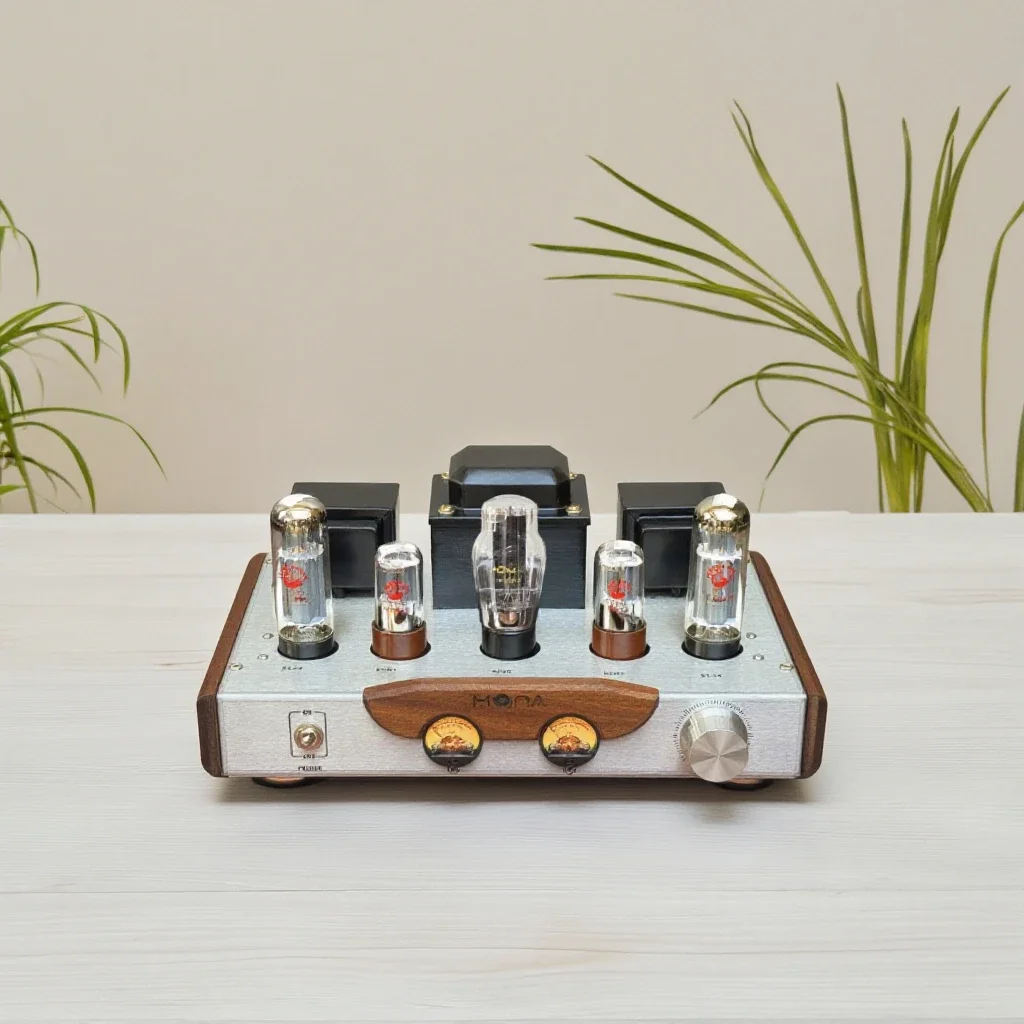 2026 New Design Professional High End Fidelity EL34 Home Amplifier 2 (2.0) High Quality Power Amplifier High End Metal Hifi Tube