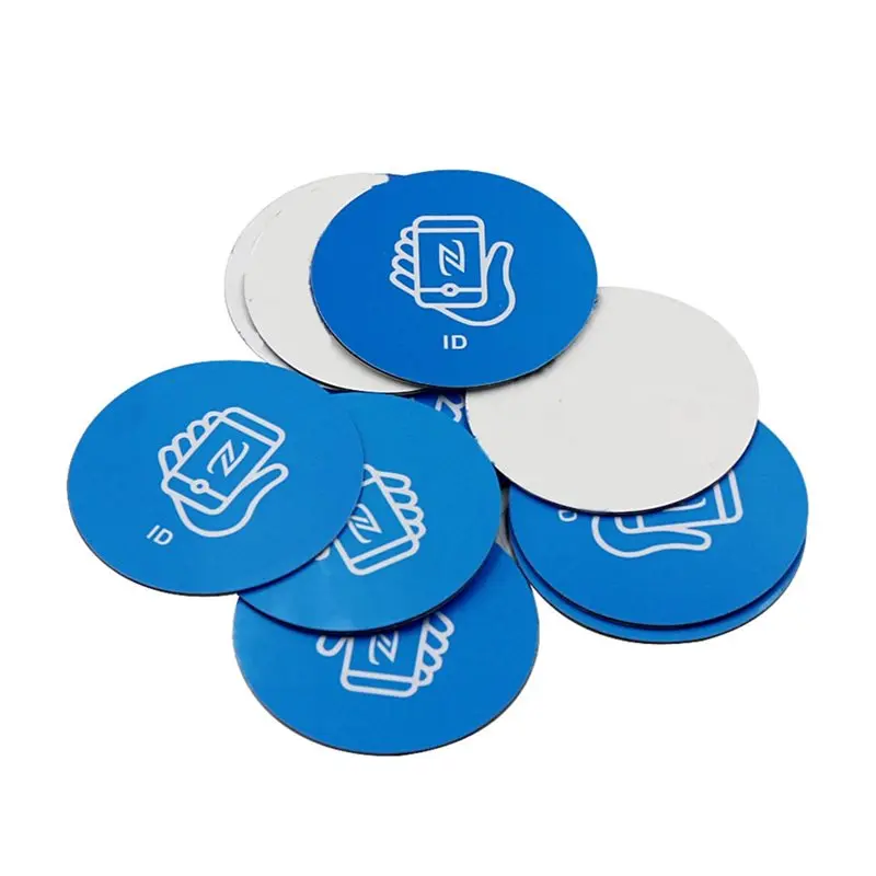 【CYBER MONDAY】TK4100 10Pcs 125Khz RFID Access Control Card Stickers Smart Key Tags Token ID Phone Sticker Pastable