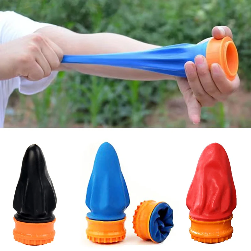 New High Quality Outdoor Sports Toys Mini Rubber Elastic Launcher Can Use Steel Balls for Outdoor Games Hunting Tools Fun Toys