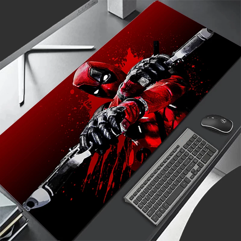 

Cool Gaming Mouse Pads D-Deadpool Custom Home Computer Keyboard Pad HD Pc Desk Mats Laptop Soft Anti-slip Table Mat Mousepads