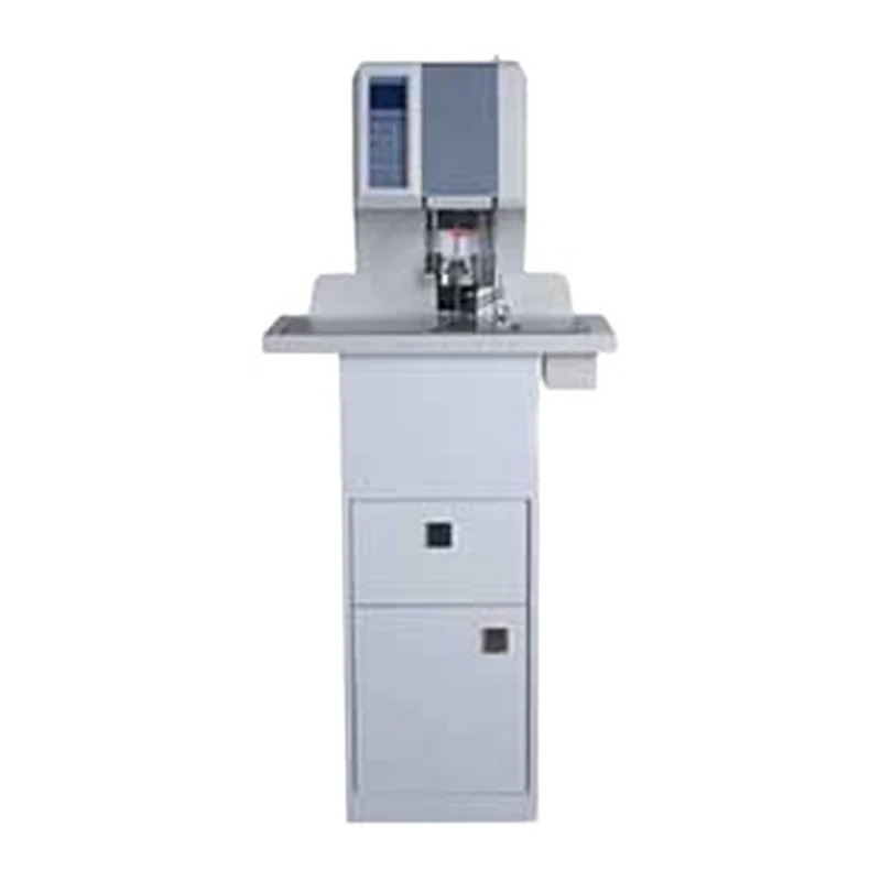 WD-550 Full Automatic Multi-hole Nylon Tube Rivet Binder Financial Binding Machine