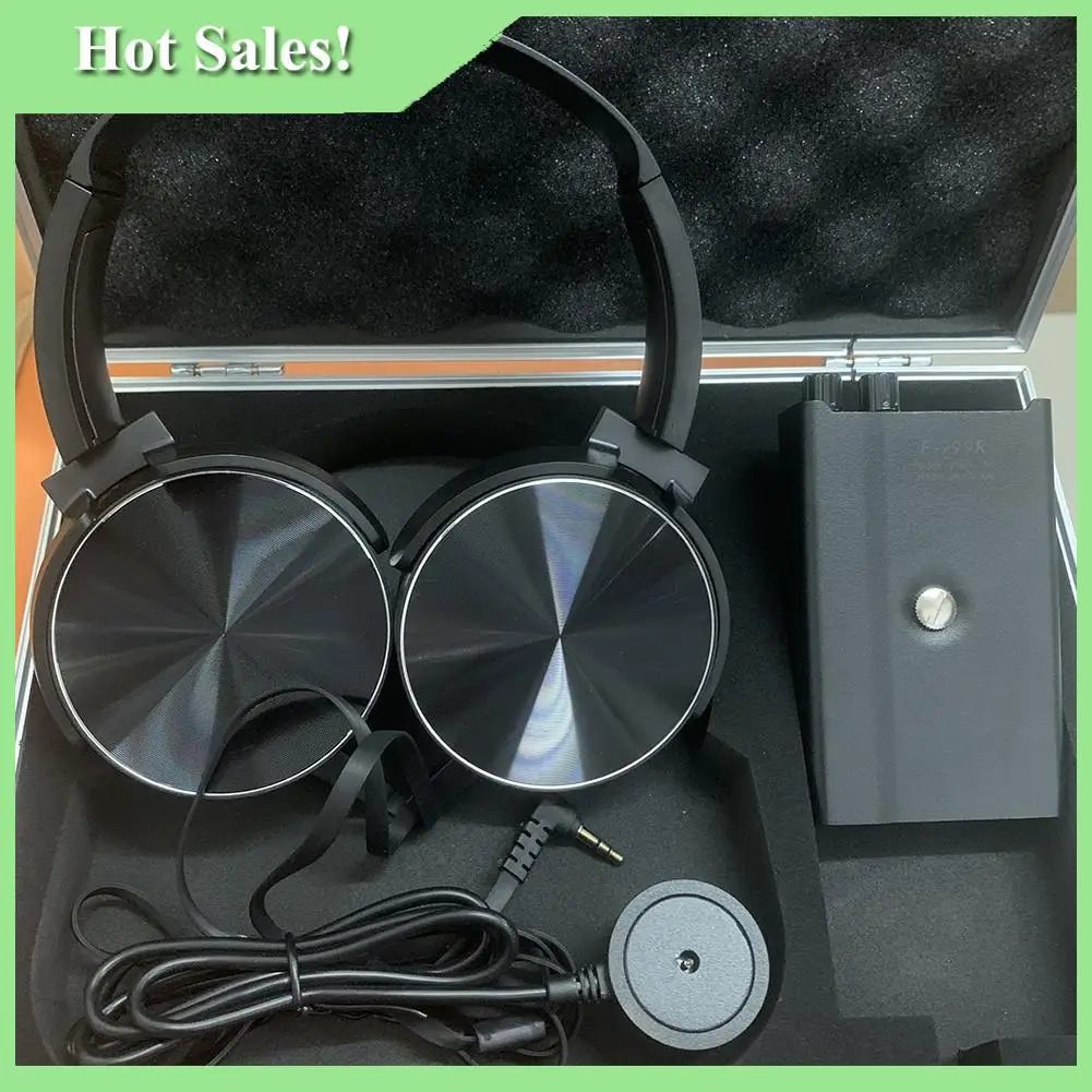 -A99Z High-Precision Waterpipe Leak Detector To Find The Pipeline Leaking Indoor Leak Detector Floor Heating Pipe Black