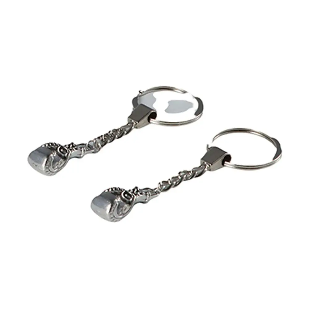 1PC Exquisite New Gift High Quality Car Alloy Glove Metal Keychain Keyfob Key Ring Boxing Gloves
