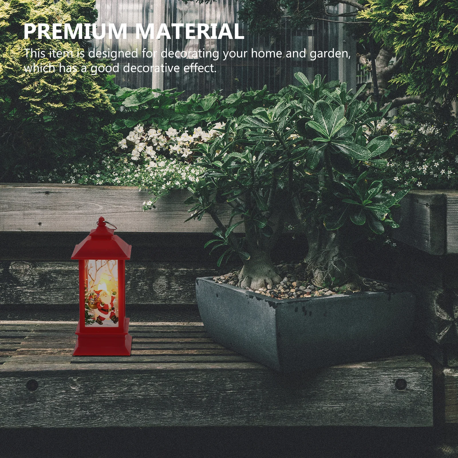 3 個のデスクトップ装飾ライトシンプルで安全なデザインホームオフィス用クリスマスランプ装飾ヴィンテージランプオーナメント LED ライト