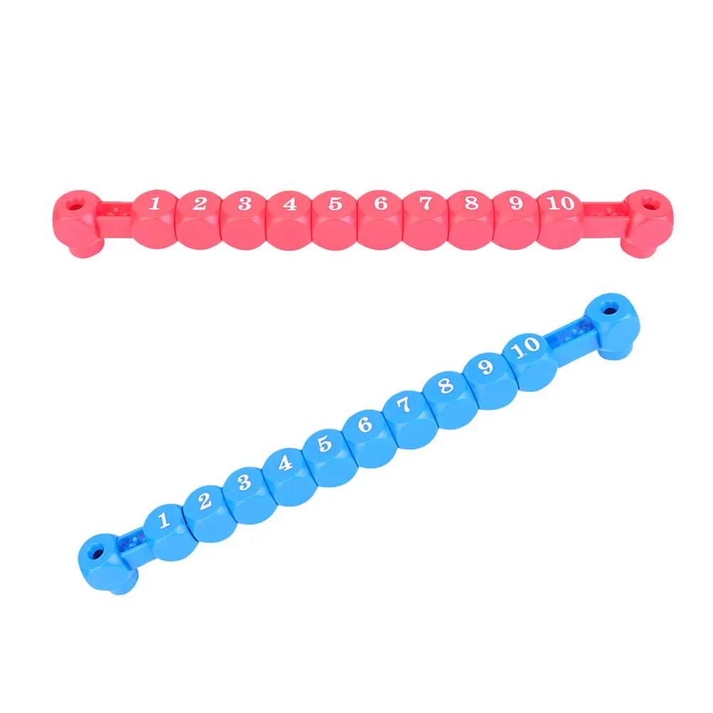 

2Pcs Foosball Score Keeper Compact Light Weight Table Football Score Counter Fine Workmanship Non-Fall Off Numbers Plastic