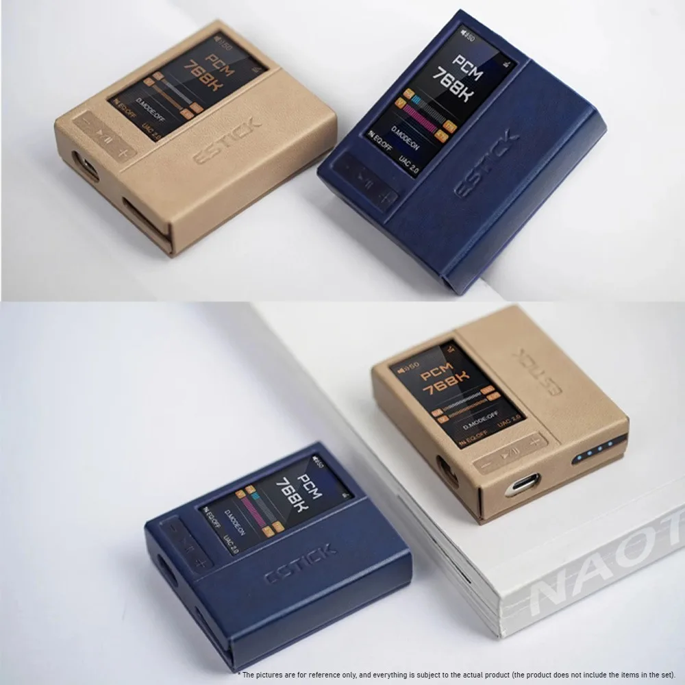 

Fiio SK-ESTICK + QX13, противоскользящий стабильный портативный защитный чехол для декодирования ушного усилителя, магнитные аксессуары из искусственной кожи, подарки