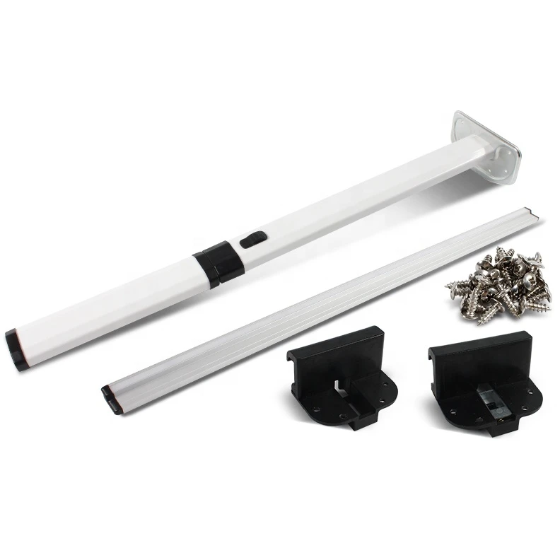 

Camper Accessories Silver Movable Aluminum Alloy ABS Motorhome Caravan RV Trailer Folding Table Leg