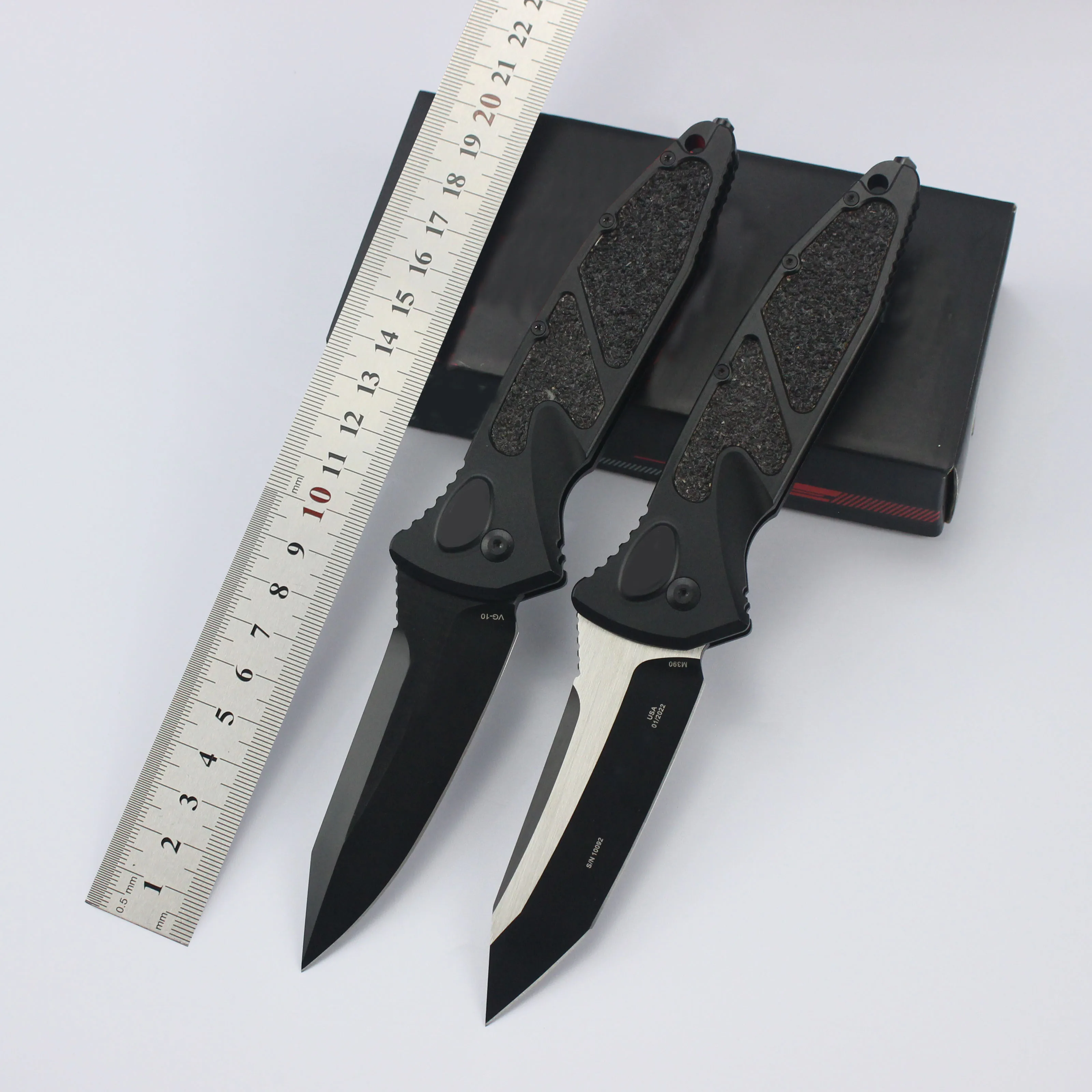 ﻿ ﻿ Tactical Folding Knife M390 Steel Blade Aviation aluminum alloy Handle  Outdoor Survival explore Tool Broken window