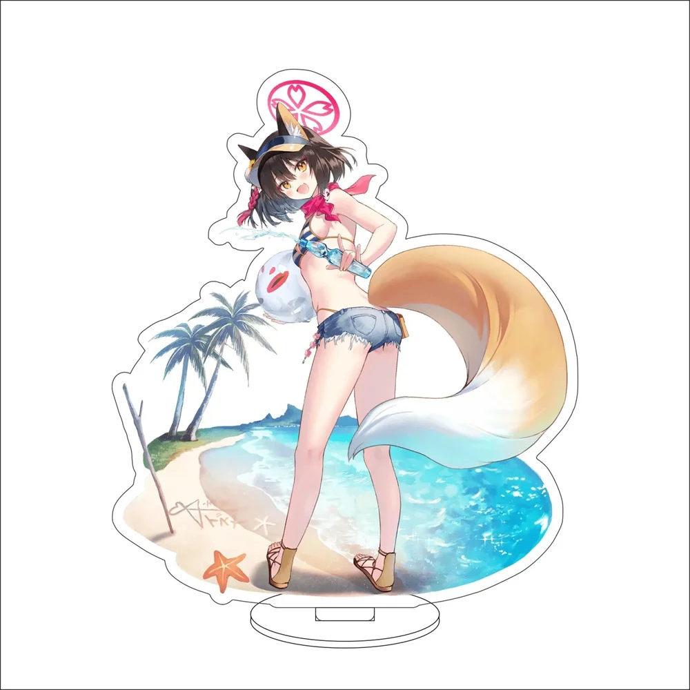 15 سنتيمتر سحر أنيمي مثير الأزرق الأرشيف الاكريليك حامل نموذج تأثيري شخصيات حلية اكسسوارات مجموعة جيدة هدايا عيد الميلاد #5