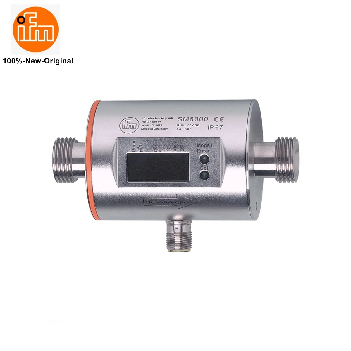 ifm 100%-NEW SM4100 SM6100 SM7100 SM8100 SM9100 Magnetic-inductive flow meter sensors original