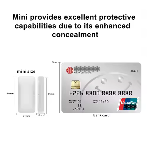 Tuya Zigbee Wireless Door Windows Sensor mini Smart Home Wireless Door Detector Door Open Closed Alarm System for Alexa - Image 4