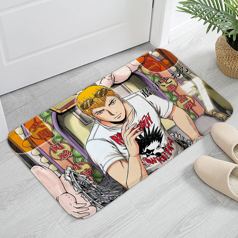 Door Mat B-Great B-Teacher Onizuka Corridor Kitchen Floor Carpet Interior Home Decor Items Hallway Bedroom Rug Slip-resistant