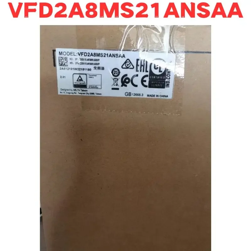 

New Original VFD2A8MS21ANSAA Inverter